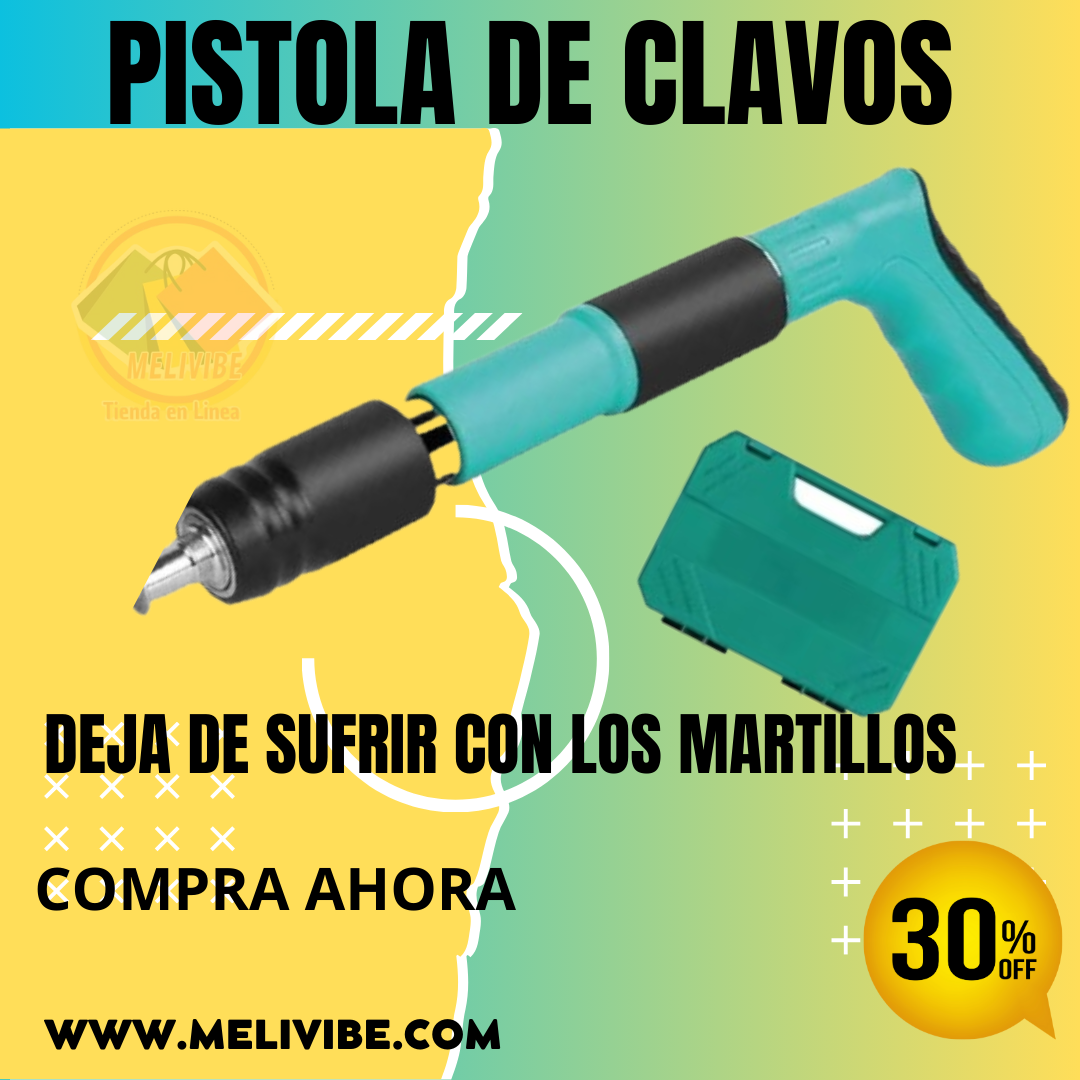 ClavoPro™. Pistola de Clavo Manual